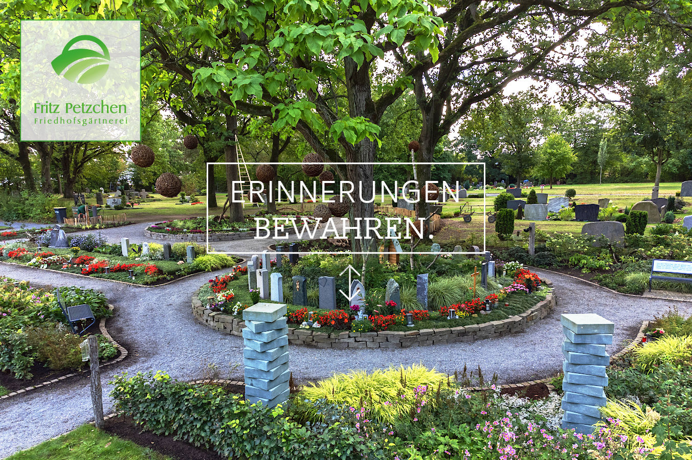Friedhofsgärtnerei Fritz Petzchen - Headerbild