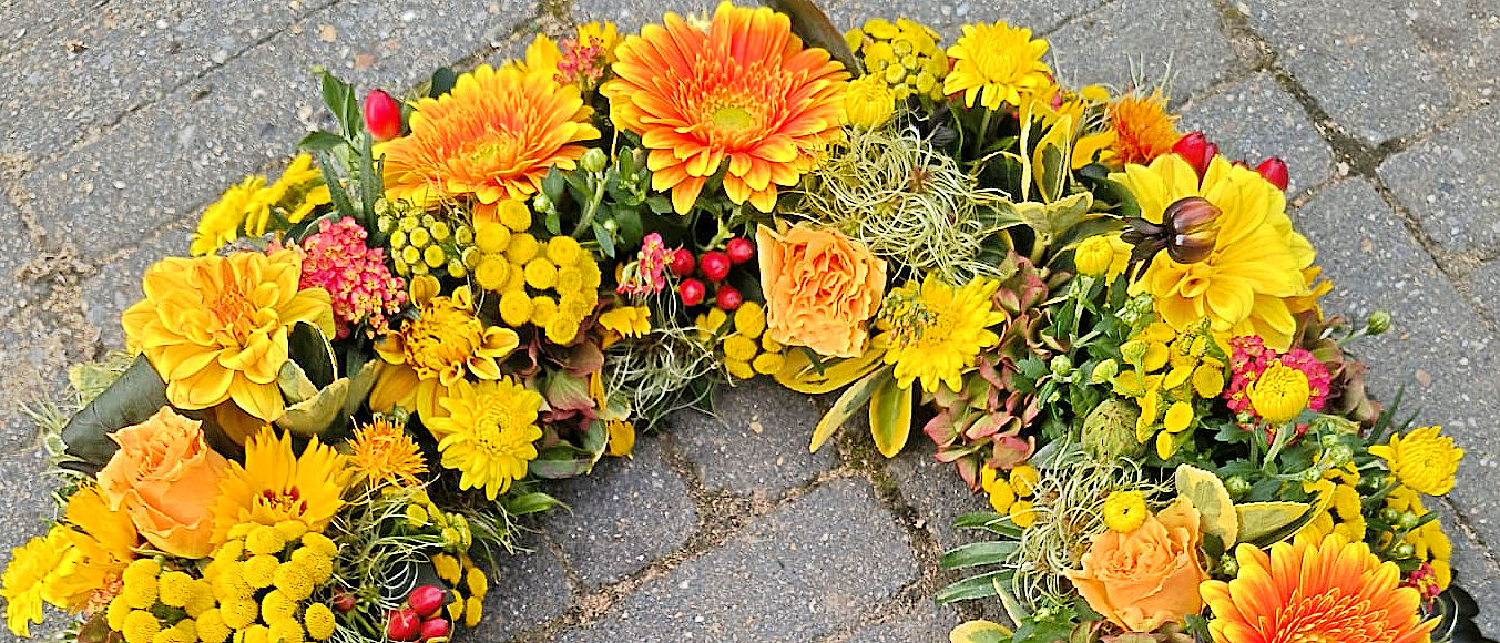 Friedhofsgärtnerei Fritz Petzchen - Bereichsbild Trauerfloristik